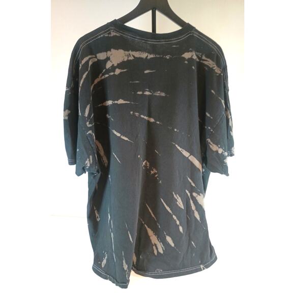 ACDC TOUR 86 WHO MADE WHO BLACK TIE DYE GRAPHIC T SHIRT XXL - Picture 2 of 7